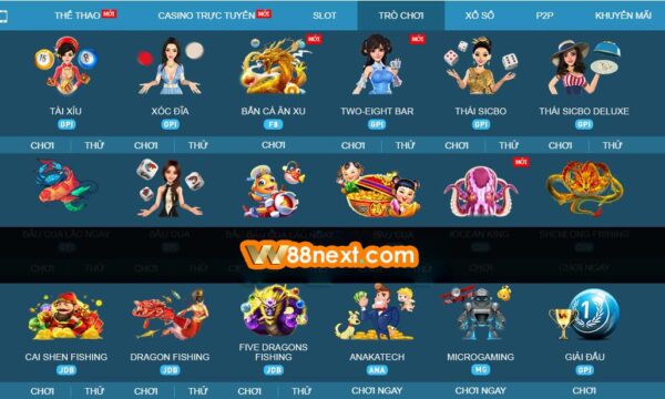 Kho tàng game đặc sắc