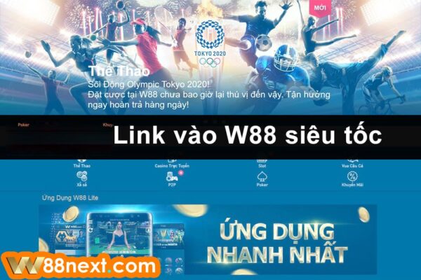 Link vào W88 không truy cập được làm nhà cái dính phốt bị sập