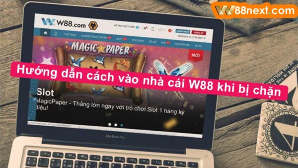 Nguyên nhân do những link giả mạo của W88 bị sập