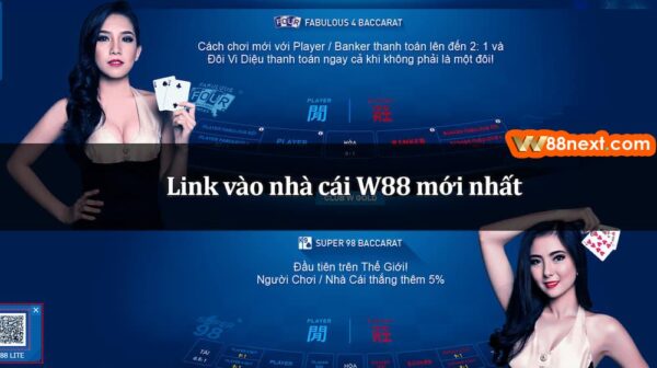 Sử dụng link vào nhà cái W88 mới nhất để không bị chặn