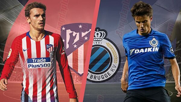 Soi kèo Atlético Madrid vs Club Brugge, 23h45 ngày 12/10, Cúp C1